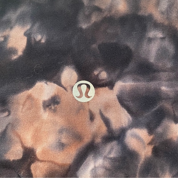 Lululemon Align Crop Leggings Diamond Dye Graphite Grey Pink Pastel 0 W6BDES - Picture 5 of 10